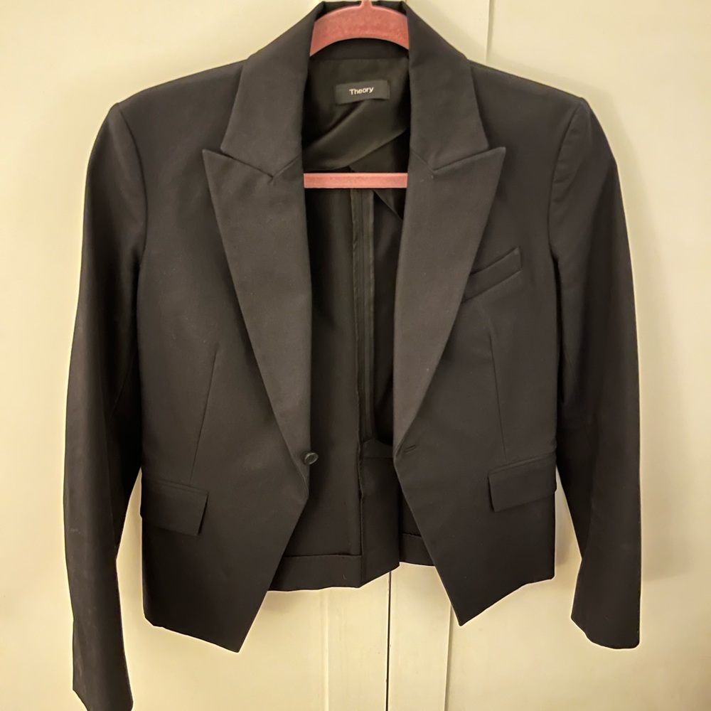Theory Women's Classic Black Suit Jacket